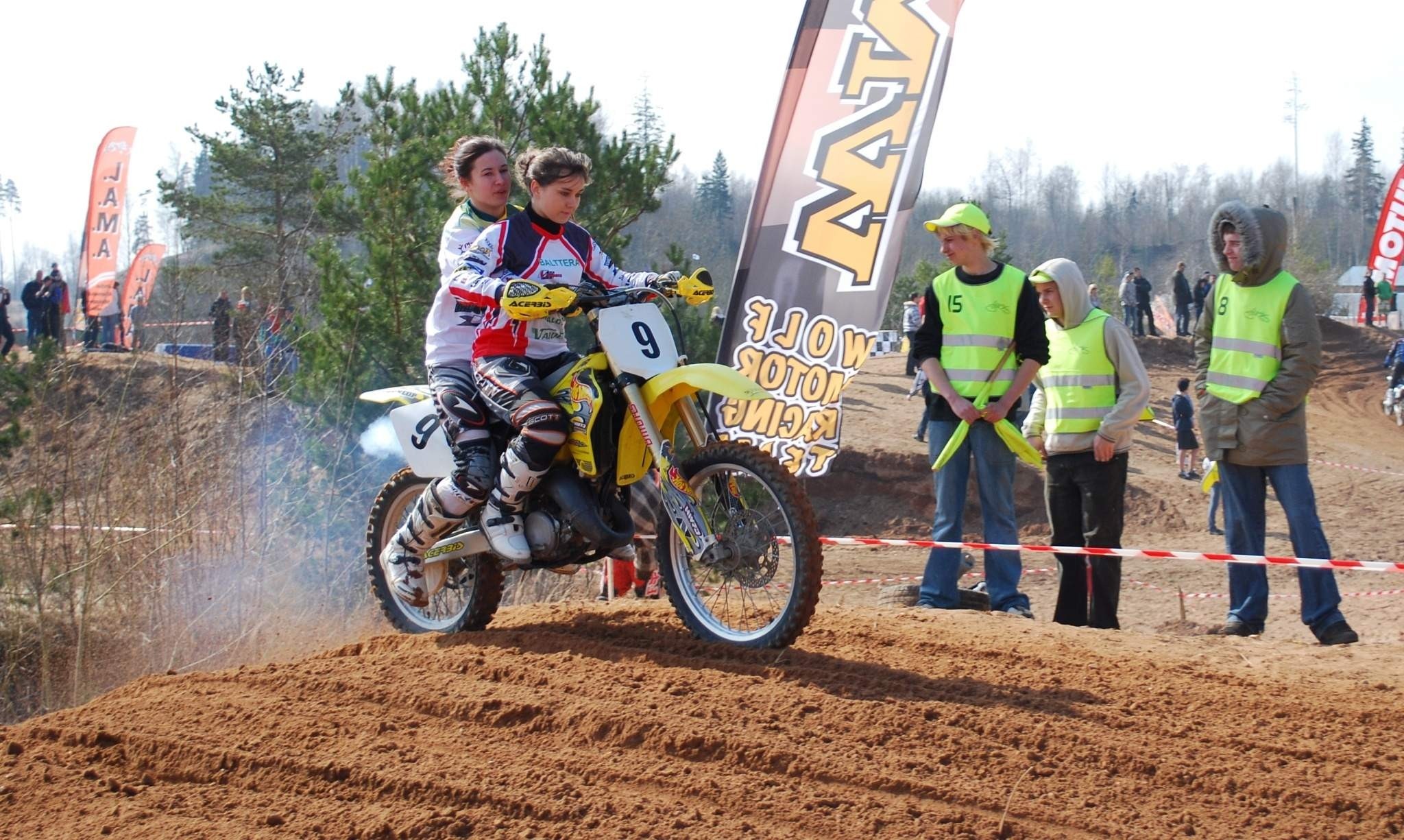 Mūsējiem motosportistiem godalgas LAMA 1. posmā