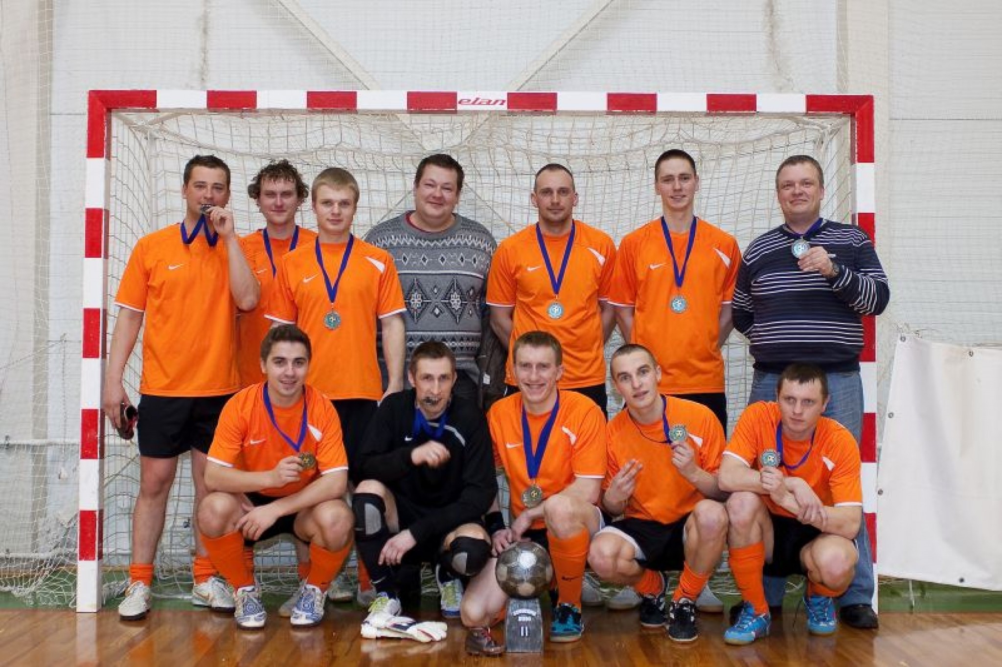 Noslēdzies Smiltenes novada čempionāts telpu futbolā pirmajā līgā