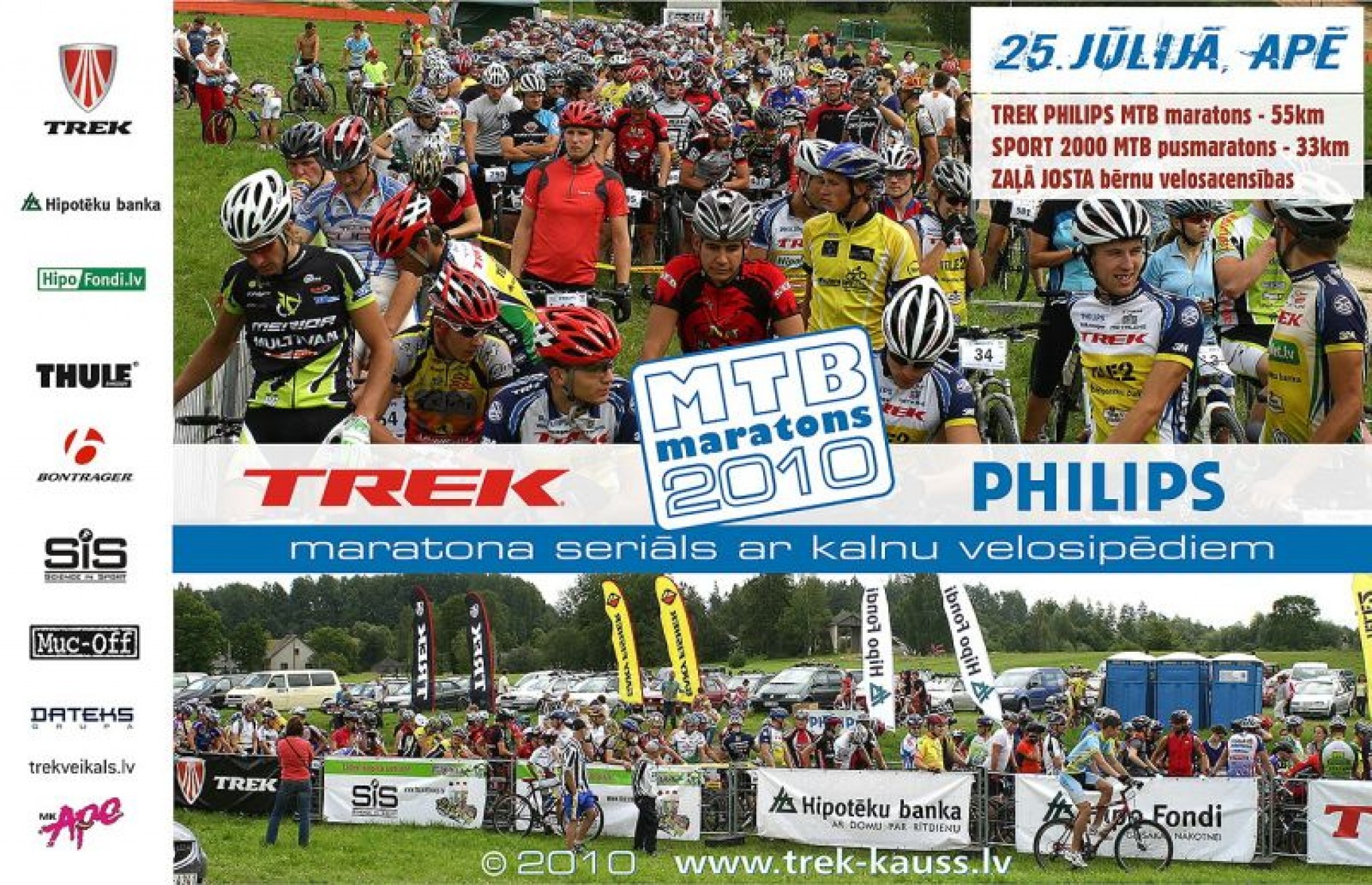 TREK PHILIPS MTB Maratona noslēgums – svētdien Apē