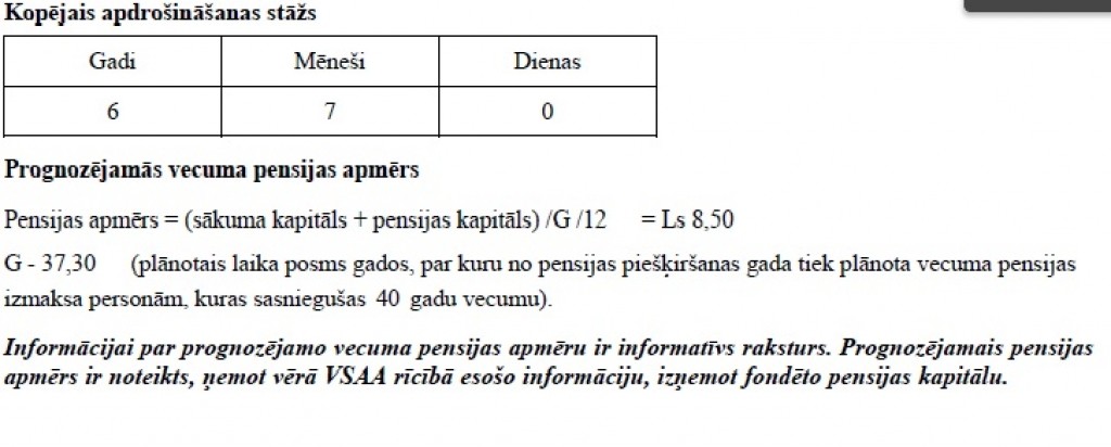 Tiks uzlabots portālā latvija.lv pieejamais pensiju kalkulators