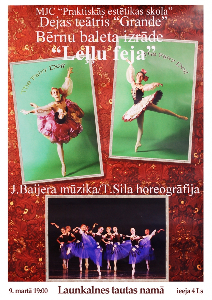 UZMANĪBU KONKURSS!!! Izspēlējam ielūgumus uz izrādi "Leļļu feja" Launkalnē!