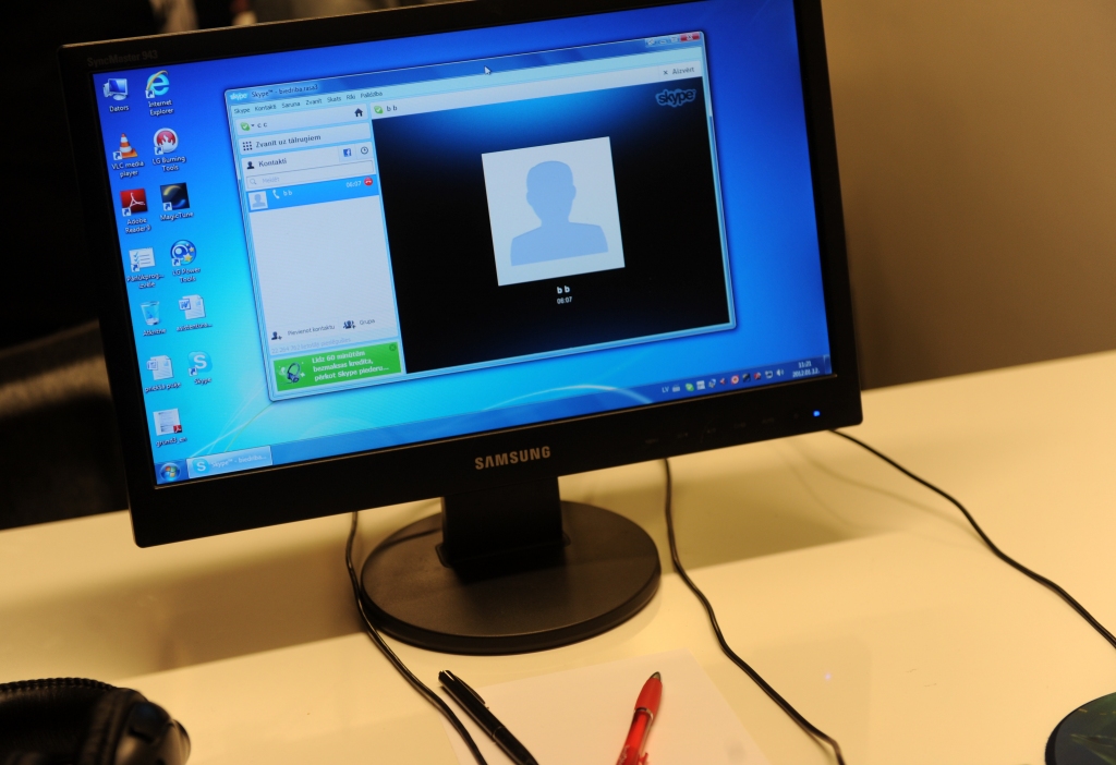 Krievijas specdienesti sākuši noklausīties Skype sarunas