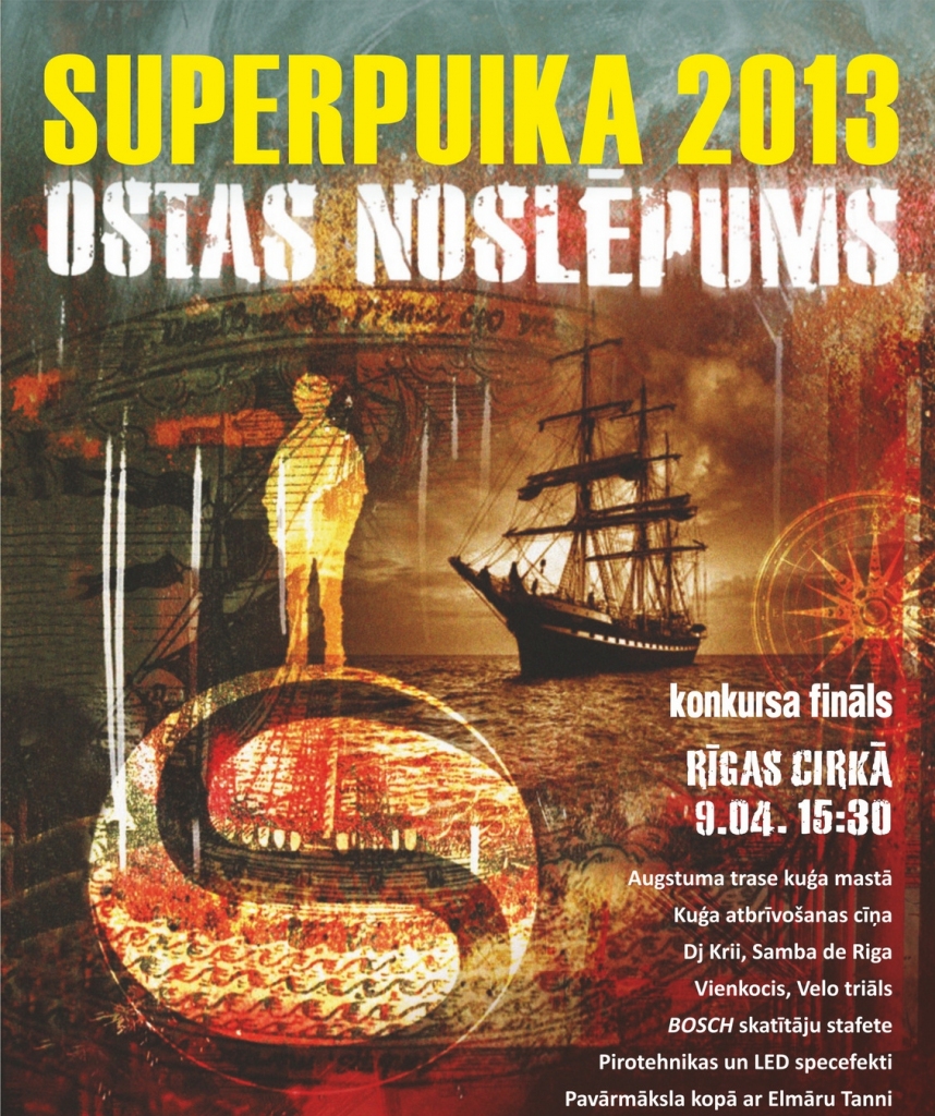 Konkursa "Superpuika 2013" finālā arī valcēnietis