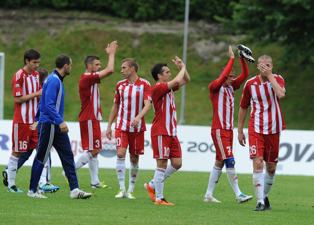 Liepājas metalurgam pārliecinoša uzvara jaunās virslīgas futbola čempionāta sezonas pirmajā mačā