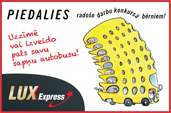 Aicina bērnus izsapņot savu autobusu