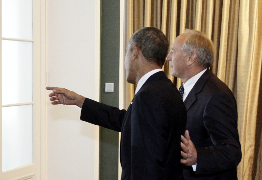 Bērziņš Tallinā pateicas Obamam par ASV militāro klātbūtni Baltijā