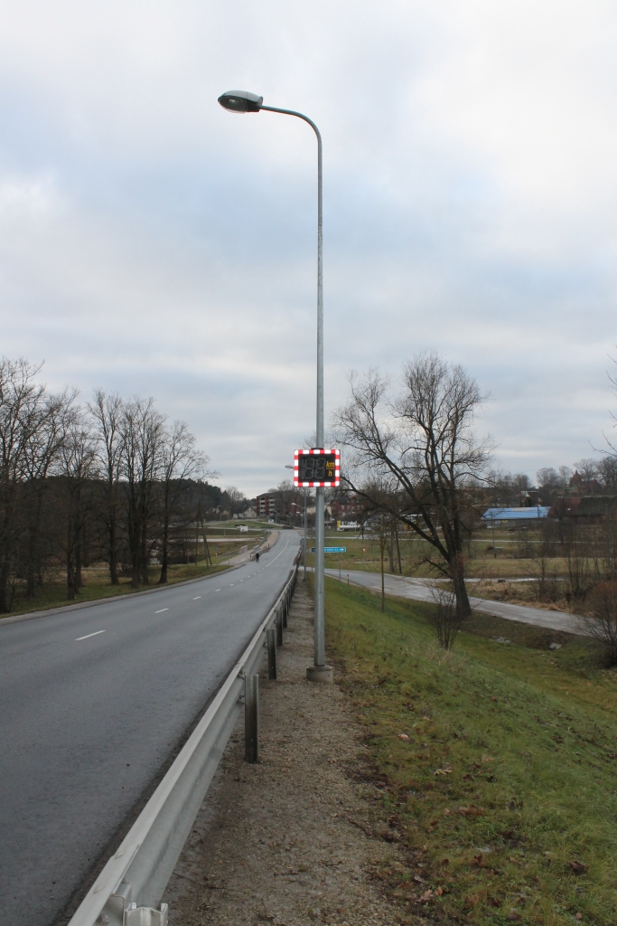 Smiltenē disciplinētos autobraucējus sagaidīs smaidiņš