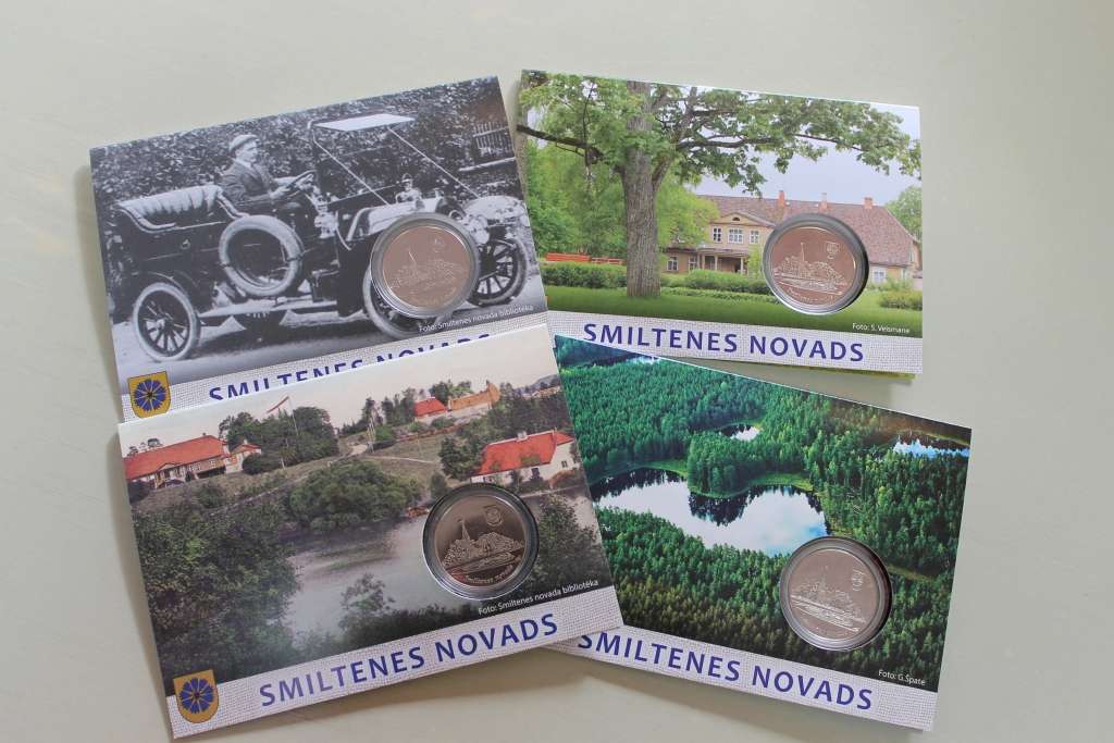 Smiltenes novadam sava suvenīrmonēta
