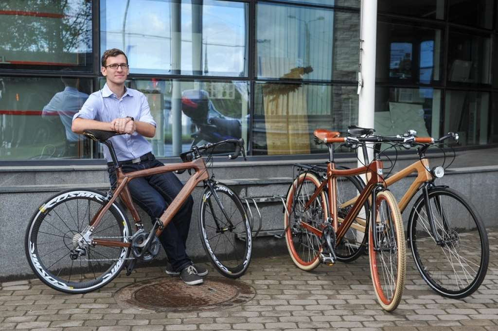 Top Latvijas eksportprece - koka rāmja velosipēdi