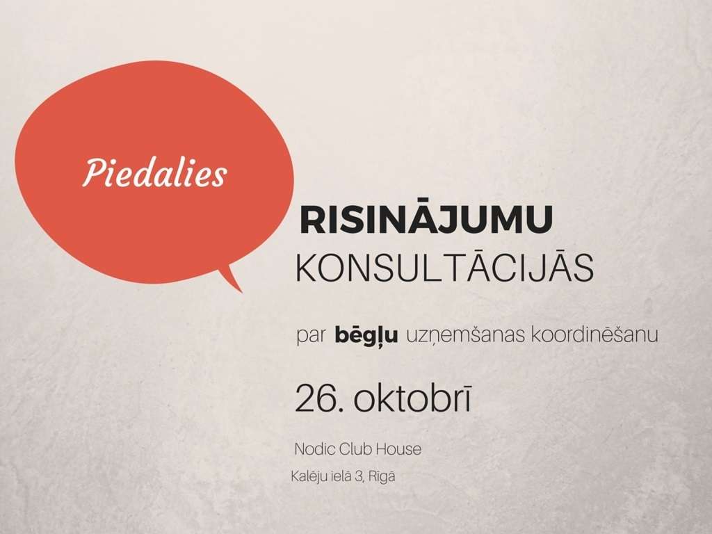 VIDEO tiešraide: Diskusija par bēgļu uzņemšanu un integrāciju