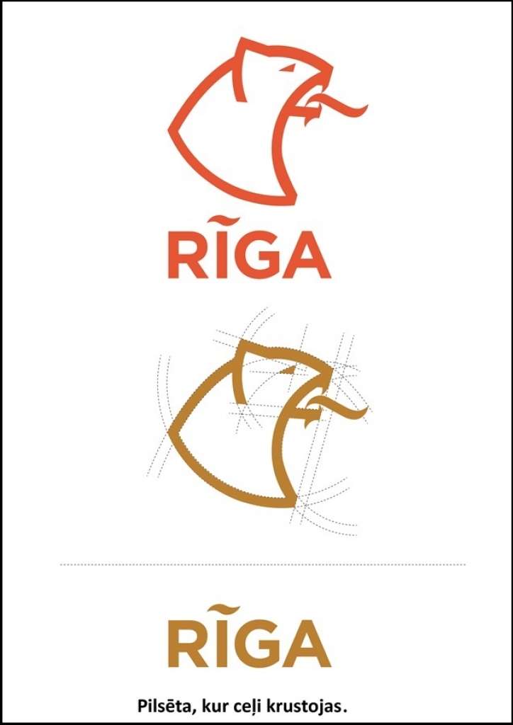 FOTO: Cilvēku vērtējumam nodoti Rīgas logo konkursa finālisti