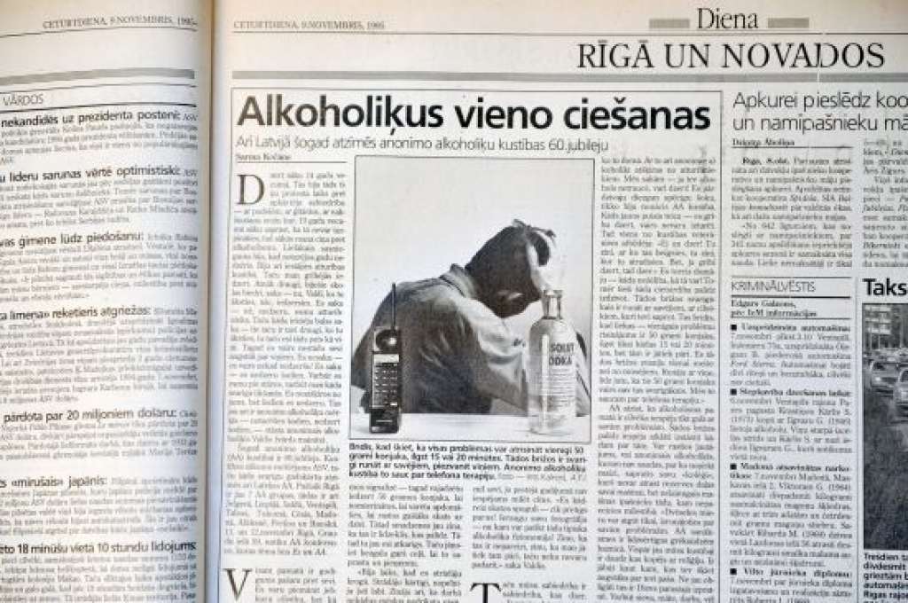 Vēsture Dienā: Sabiedrība, kas dzer