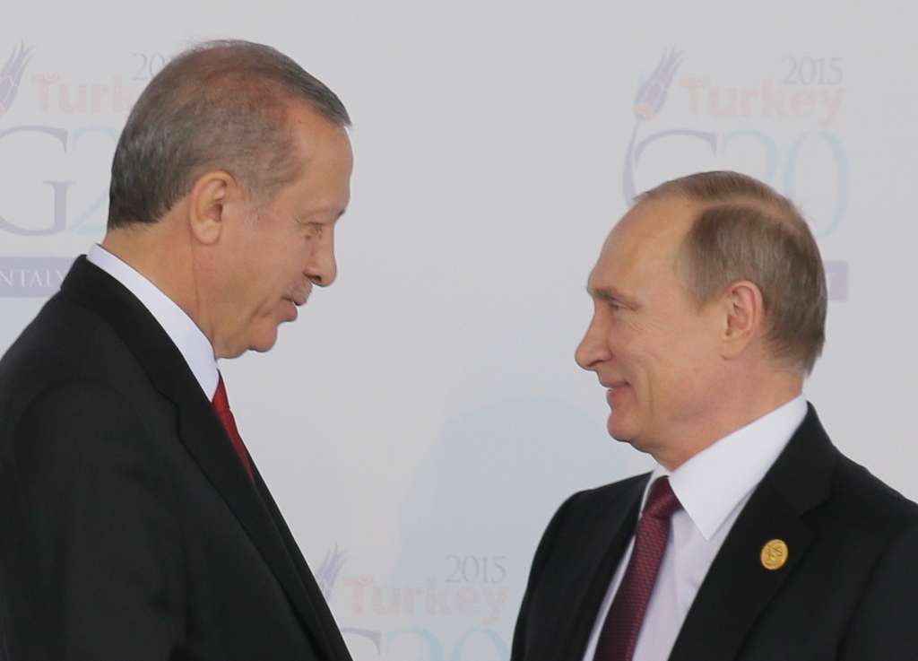 Erdogans grib ar Putinu tikties aci pret aci