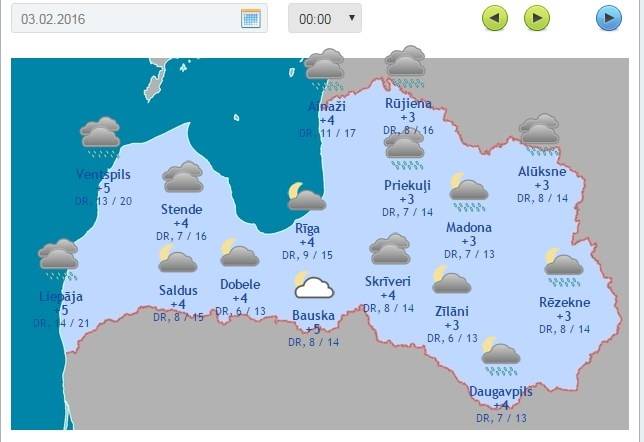 Meteorologi izsludinājuši oranžo brīdinājumu