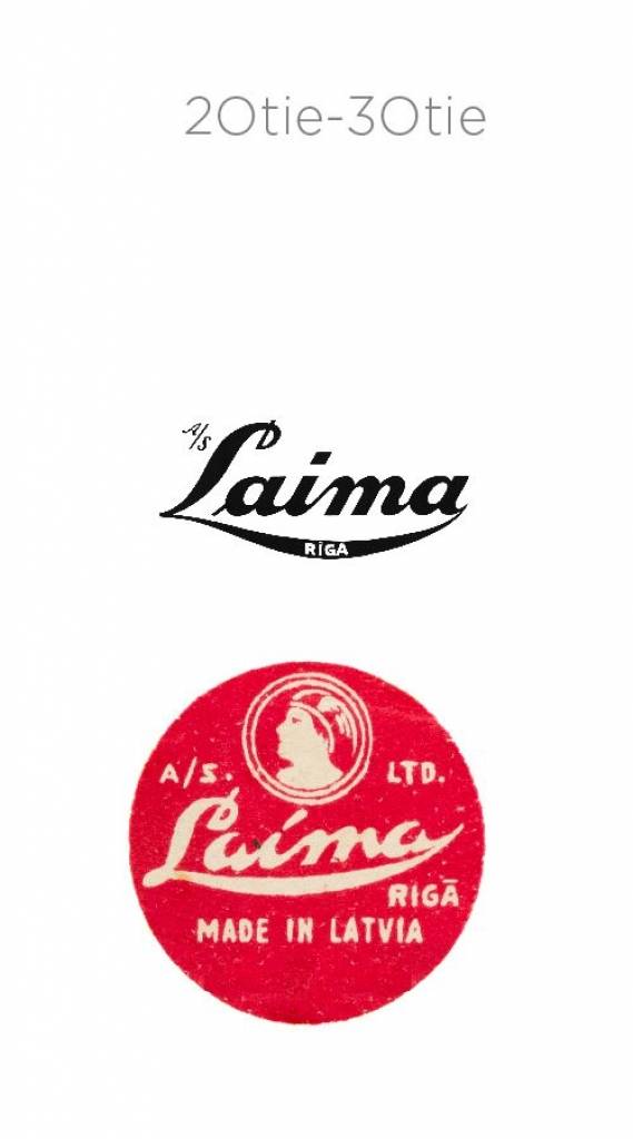 Laimas logo evolūcija