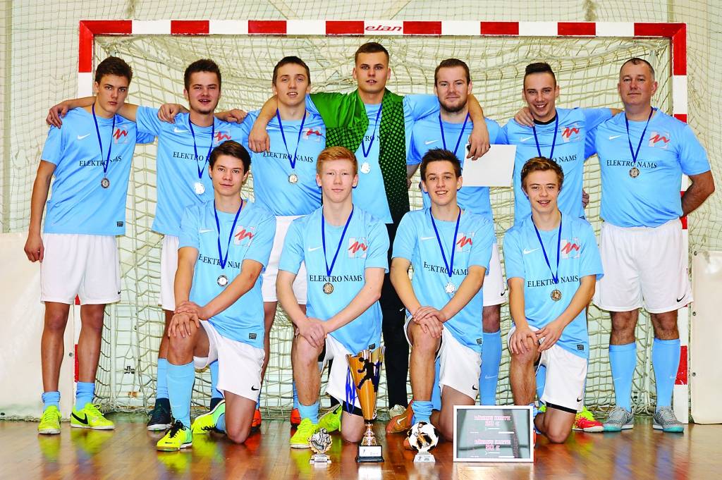 Sadala godalgas telpu futbolā