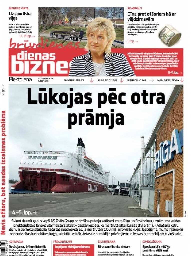 Tallink paliek uzticīgs Rīgai