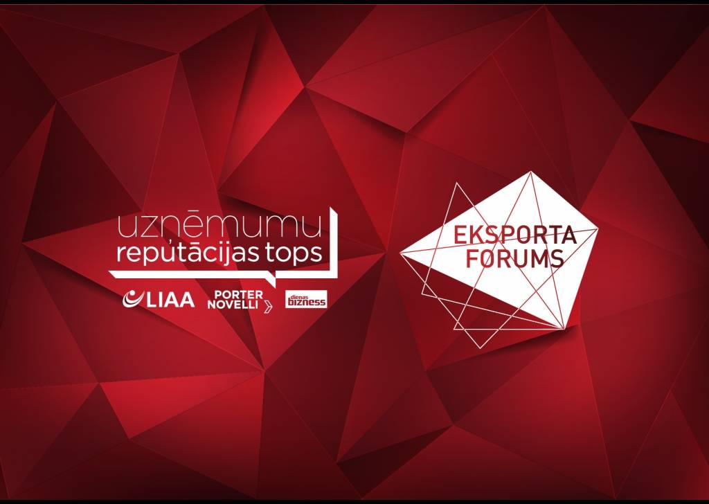 Tiešraidē būs skatāma Uzņēmumu Reputācijas Topa apbalvošanas ceremonija un Eksporta foruma norise