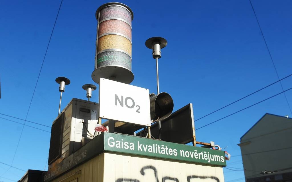 Rīgā bez auto taranētās gaisa monitoringa stacijas neiespējami obligātie mērījumi