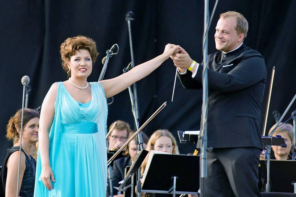 Siguldas Opermūzikas svētku recenzija. Toni un līmeni nosaka Marina Rebeka