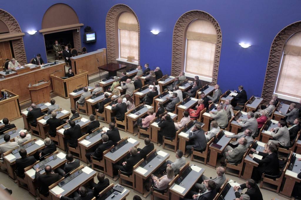 Pirmajā balsojuma kārtā Igaunijas parlaments jauno valsts prezidentu neievēlē