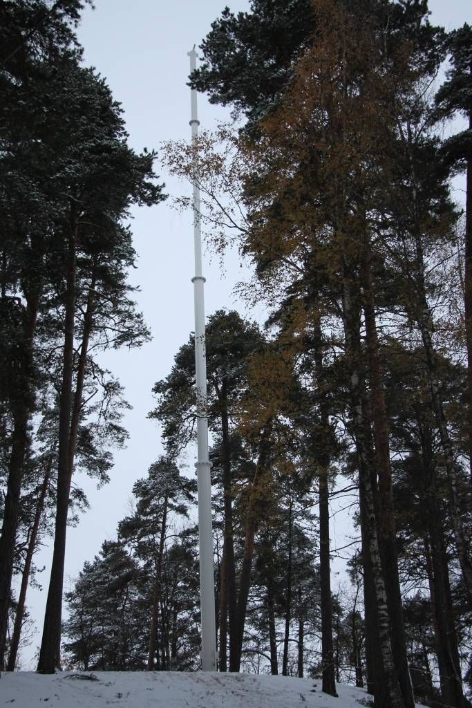 Smiltenē Jāņukalnā plīvos monumentālais Latvijas karogs