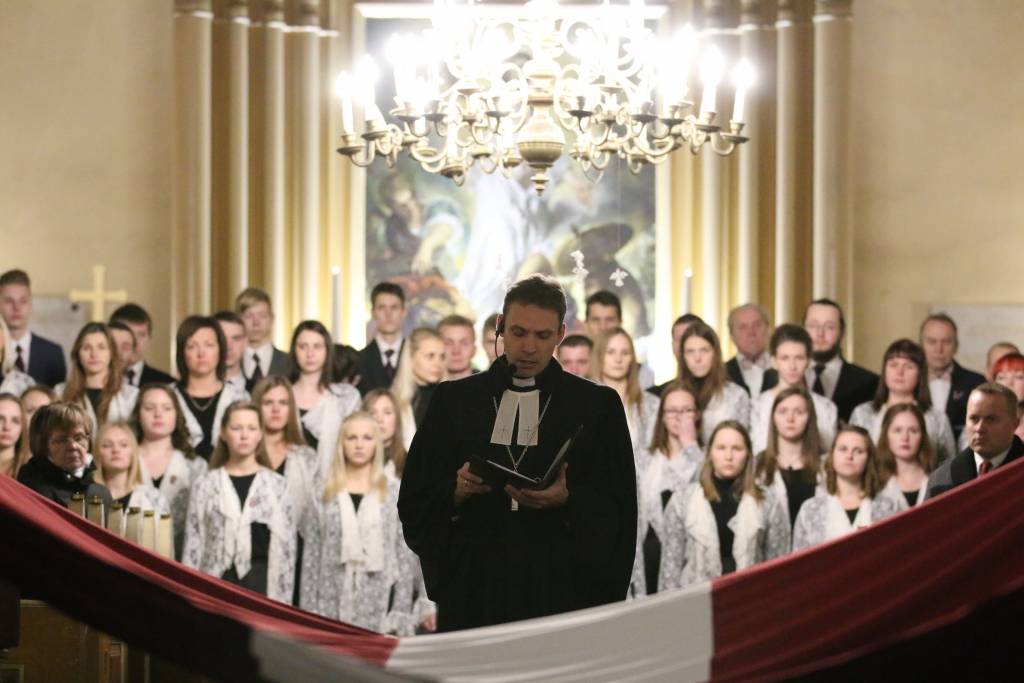 Lāčplēša dienas svinīgajā pasākumā Smiltenē