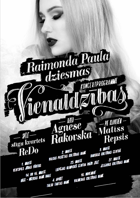 Papildkoncerti solo programmai Vienaldzības