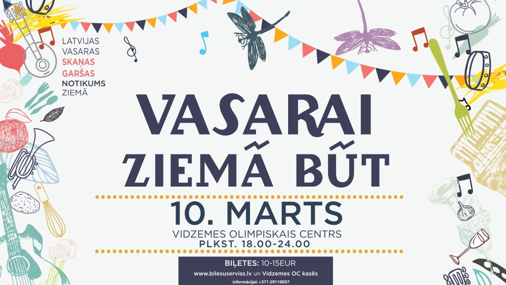 Izziņo jauna koncepta pasākumu “Vasarai ziemā būt”