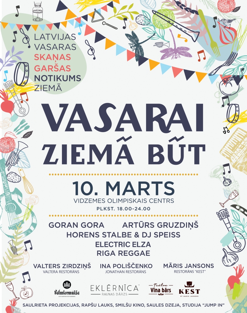 10.martā Valmierā būs vasara!