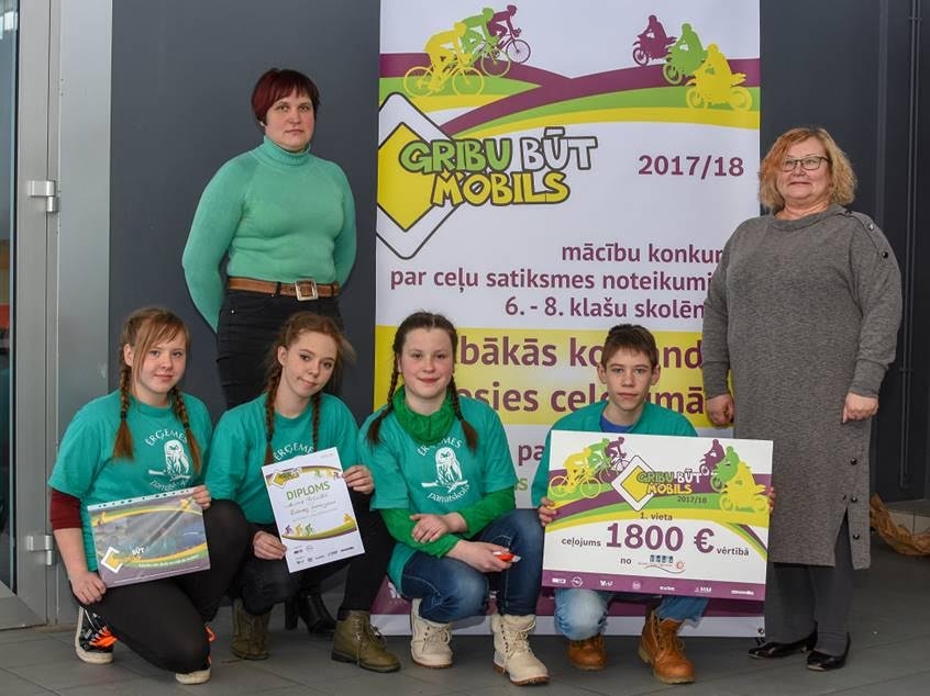 Galvenā balva – ērģemiešiem