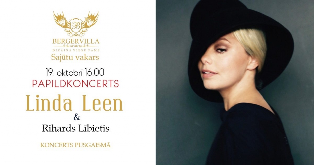 Sajūtu vakars viesu namā "Bergervilla" ar Linda Leen un Rihards Lībietis