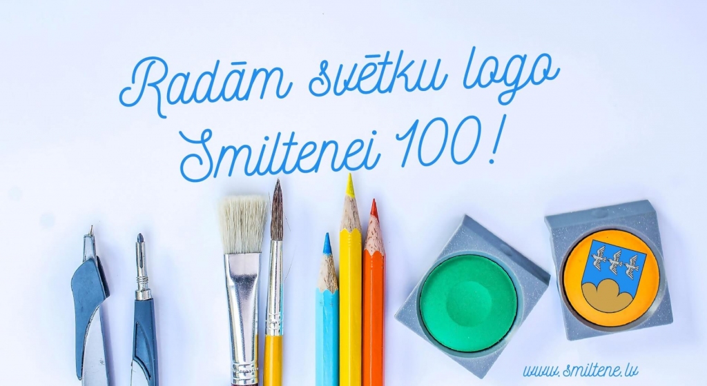 Smiltenes novada bērnus un jauniešus aicina iesniegt idejas akcijā “Radām svētku logo Smiltenei 100!”