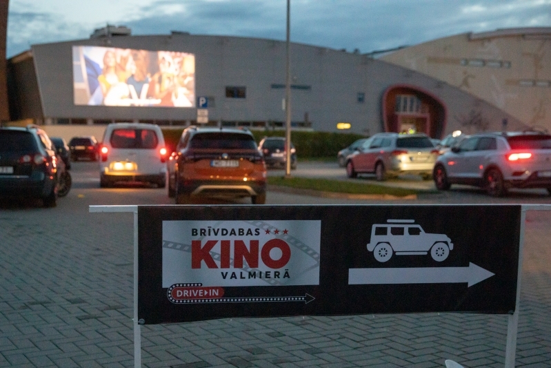 “Drive-in” KINO Valmierā – katru piektdienas un sestdienas vakaru!