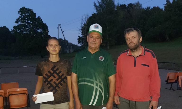 Noskaidrots Ērģemes petanka čempions