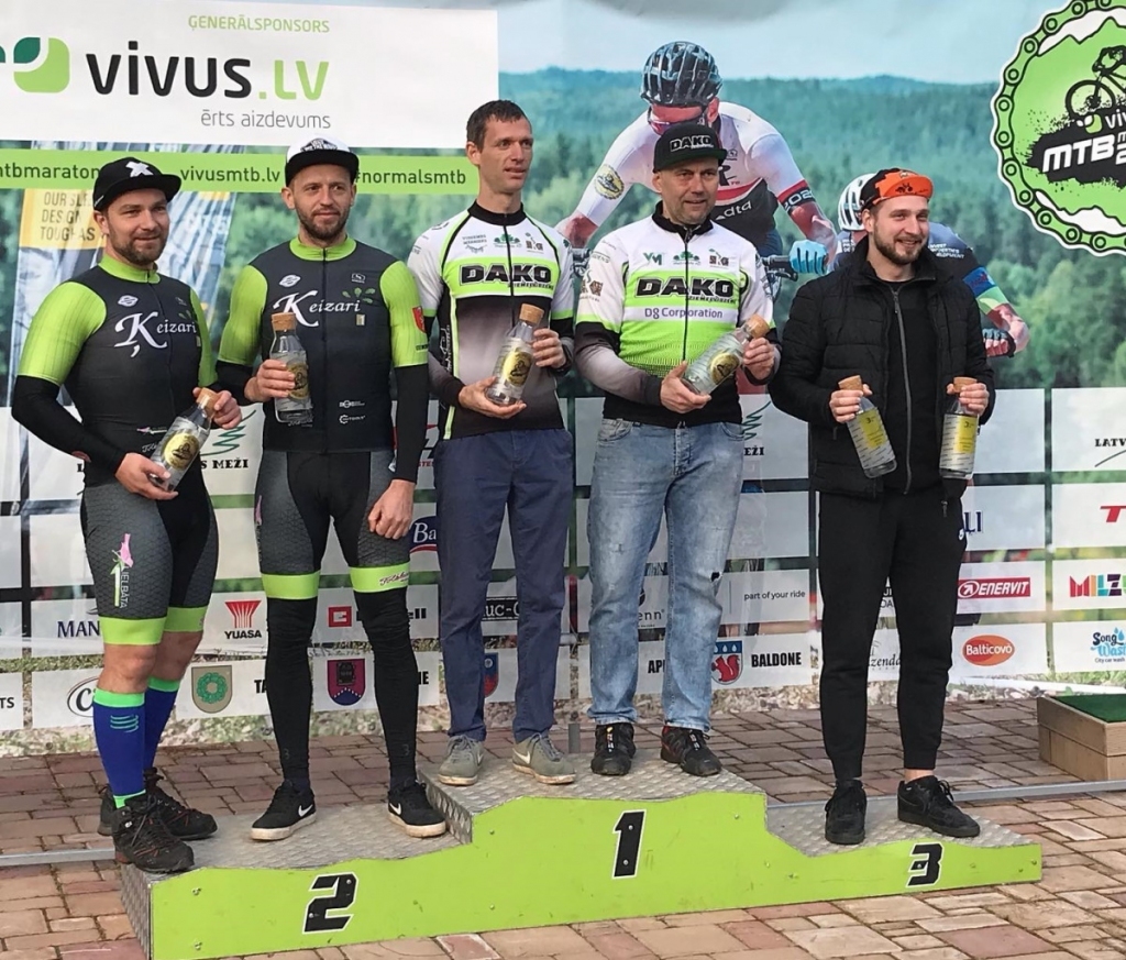 “Velohooligans/Ķeizari-1” pāru ieskaitē sezonas kopvērtējumā – otrajā vietā