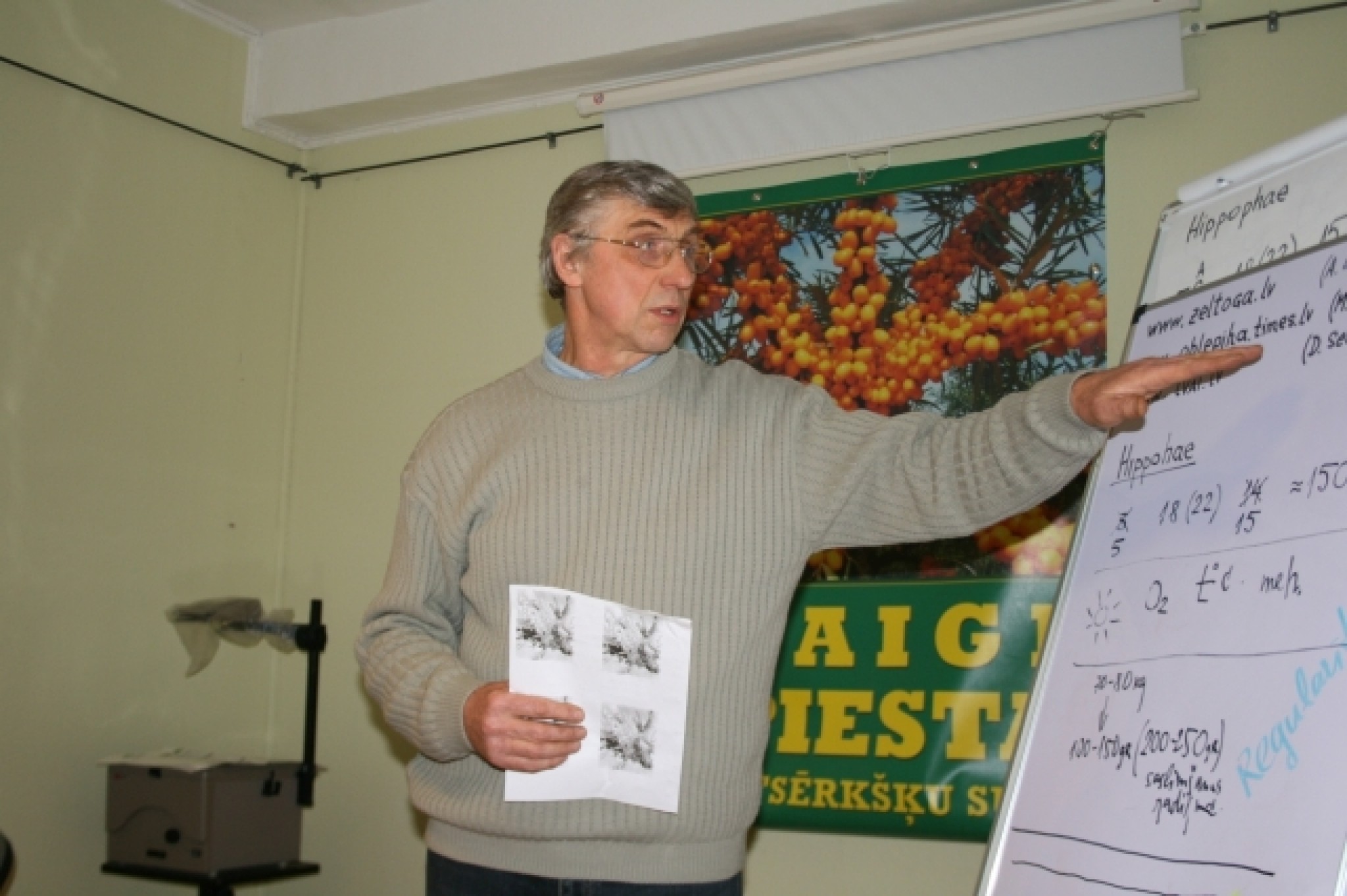 Zemnieks Jurijs Ovsjaņikovs jau 16 gadus veiksmīgi audzē smiltsērkšķus