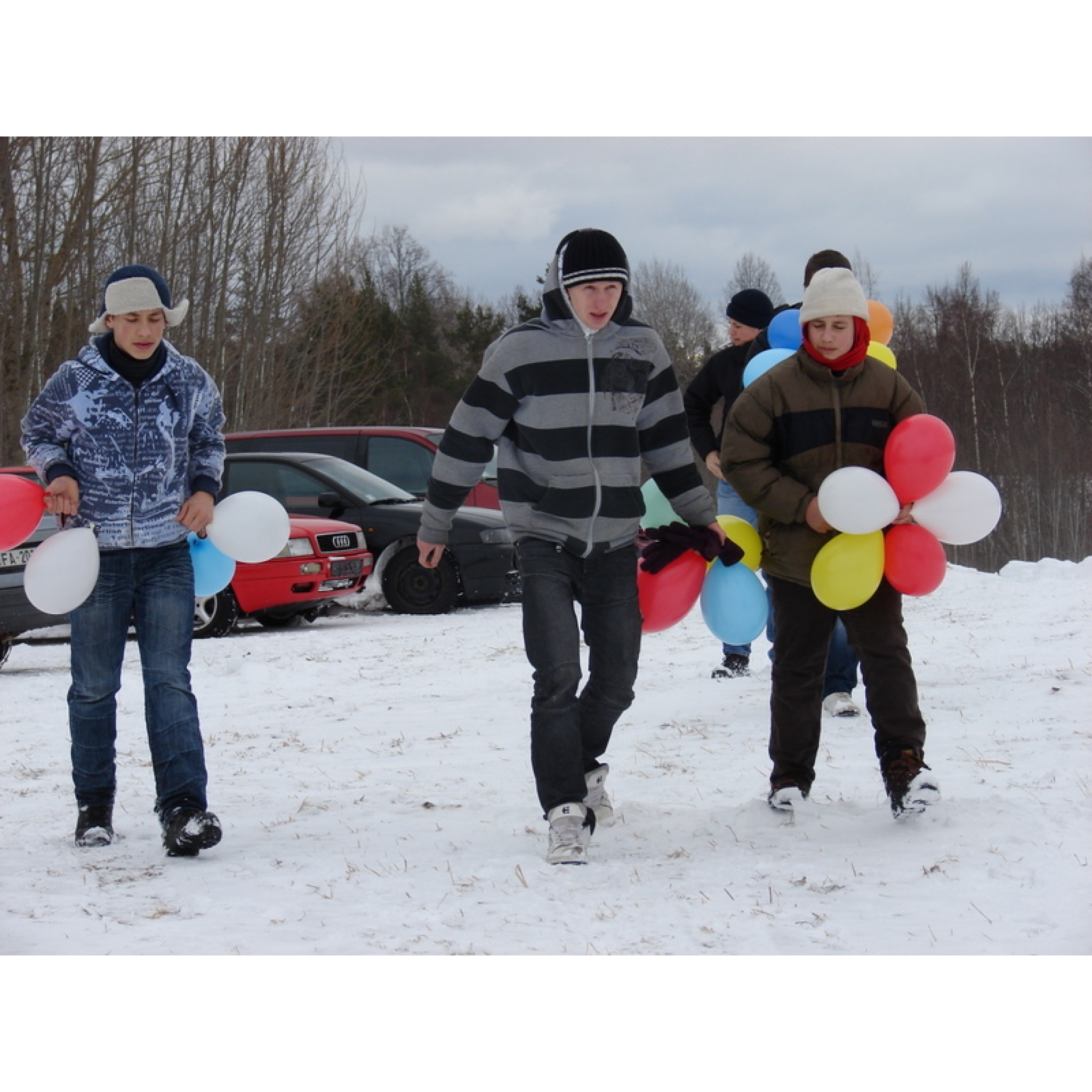 Bilskas pagasta ziemas sporta diena Vasu kalnā