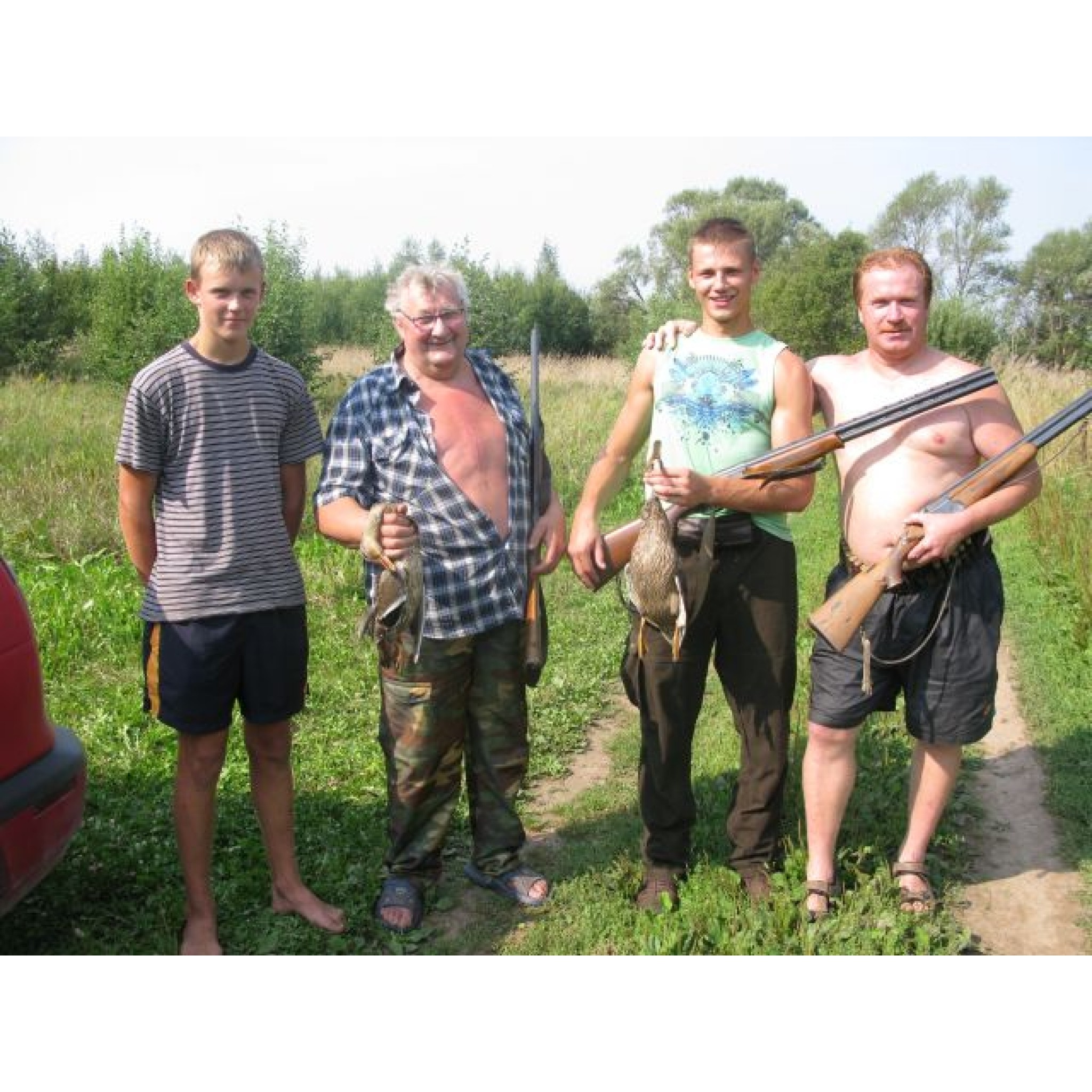 Pīļu medību sezonas atklāšana Blomes un Trikātas mednieku kolektīvos