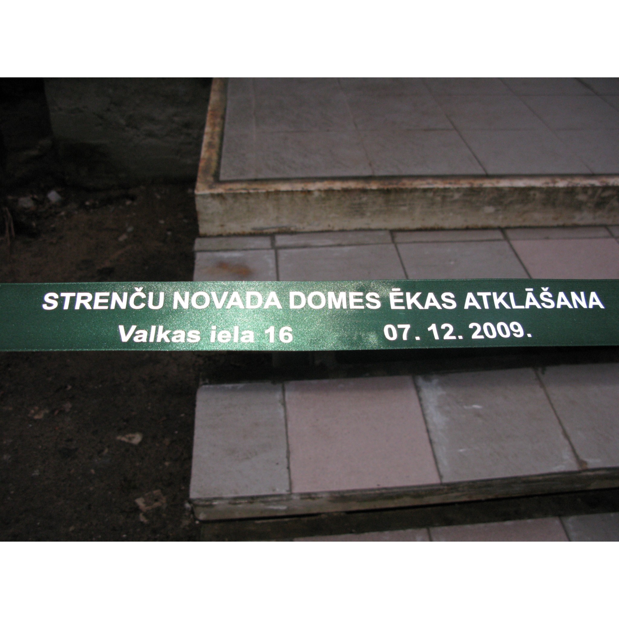 Strenču novada domes ēkas atklāšana