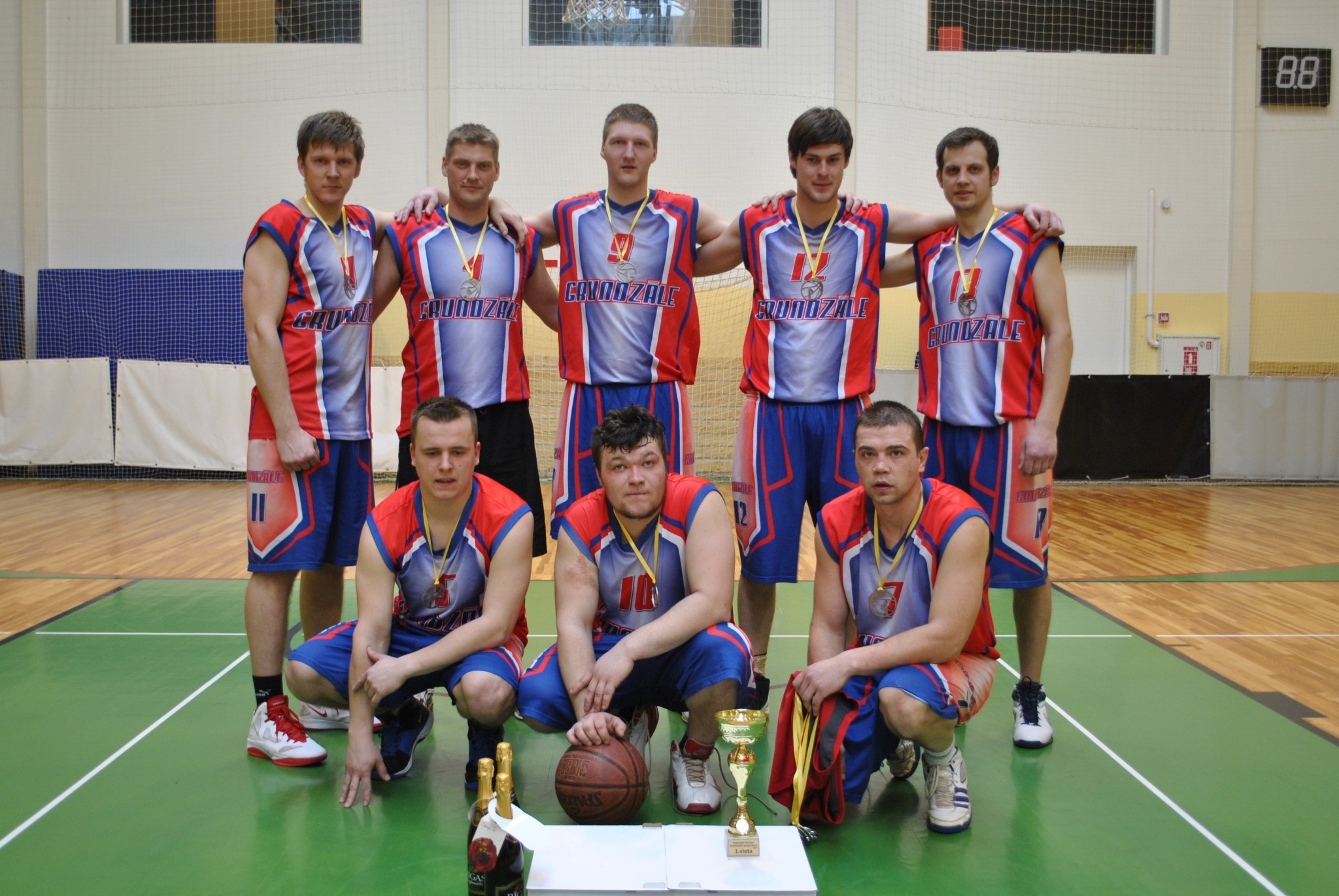 Basketbolā uzvar komanda “Grundzāle”