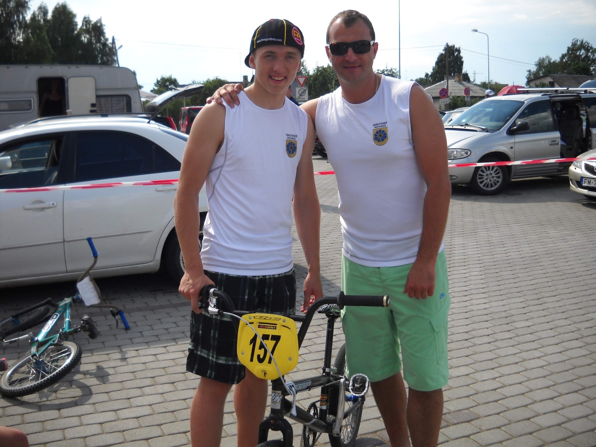 Jānis Ērglis un Kristaps Leosks kļūst par Latvijas BMX čempioniem