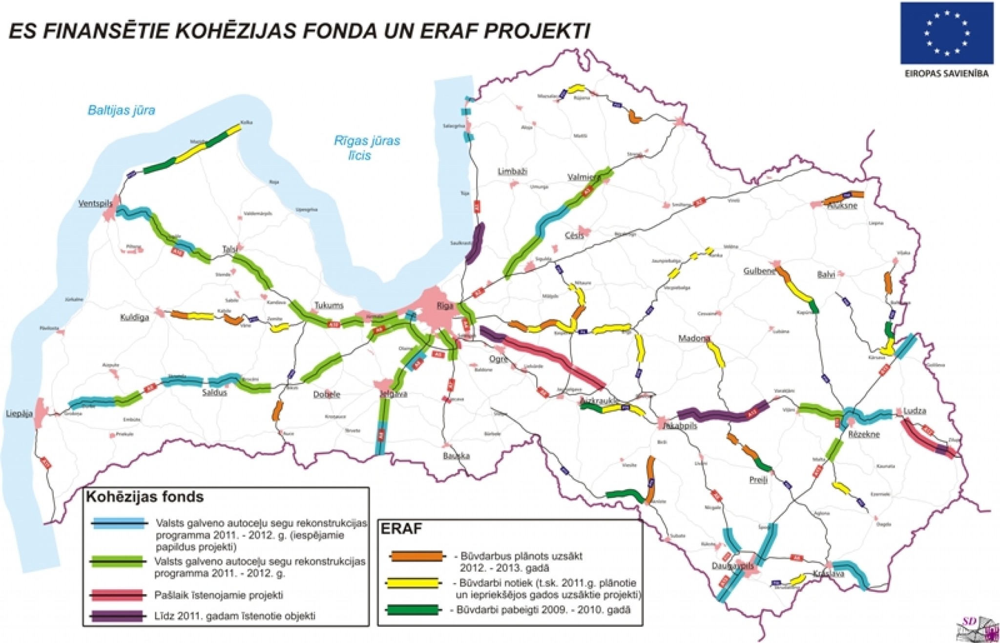 Autoceļu situācija Vidzemes plānošanas reģionā joprojām kritiska