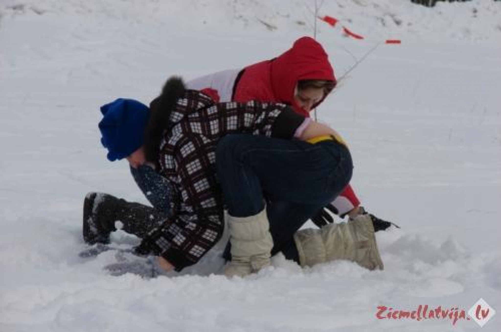 Vasu kalnā notika Bilskas pagasta ziemas sporta svētki