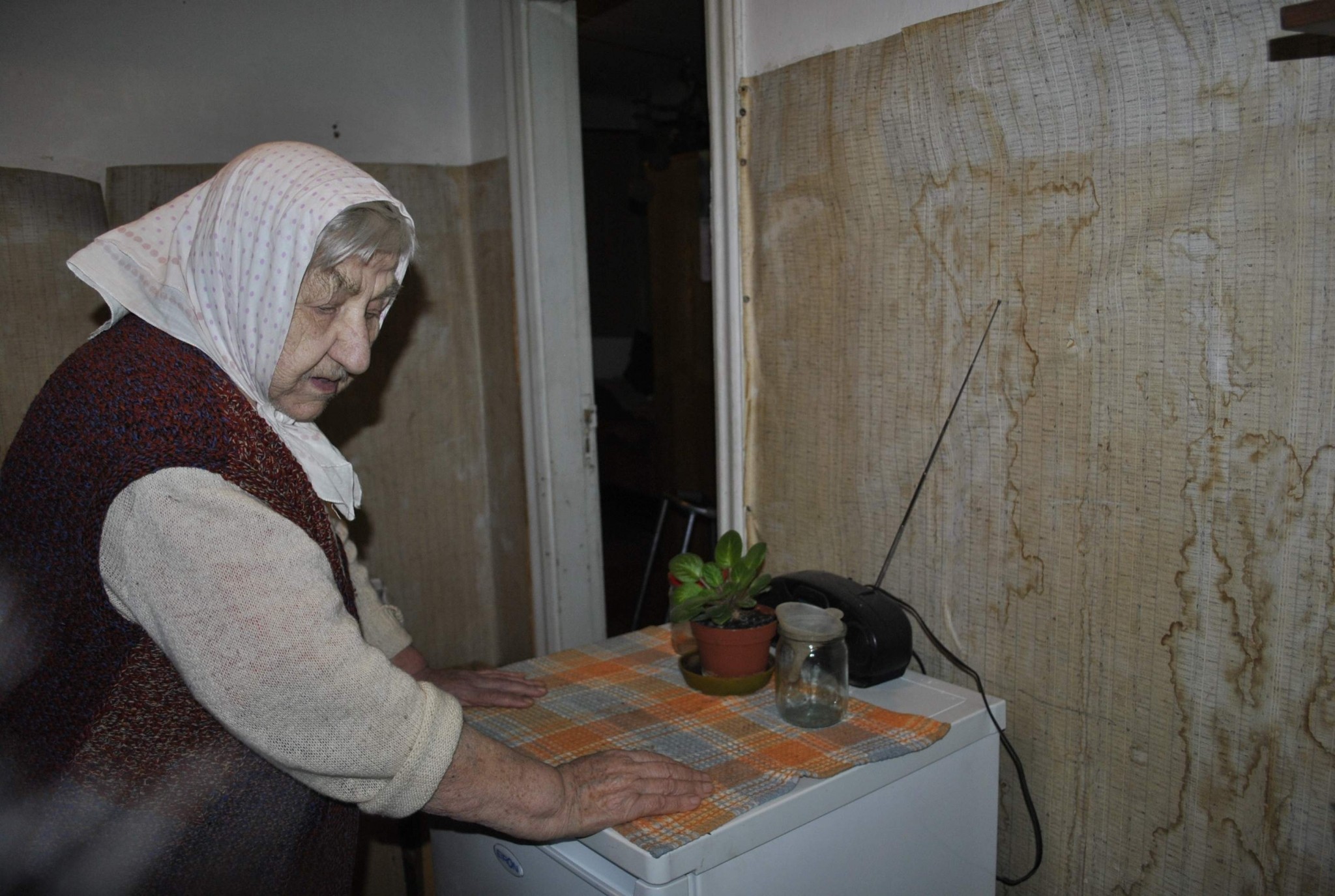 Nedienas pensionāres dzīvoklī