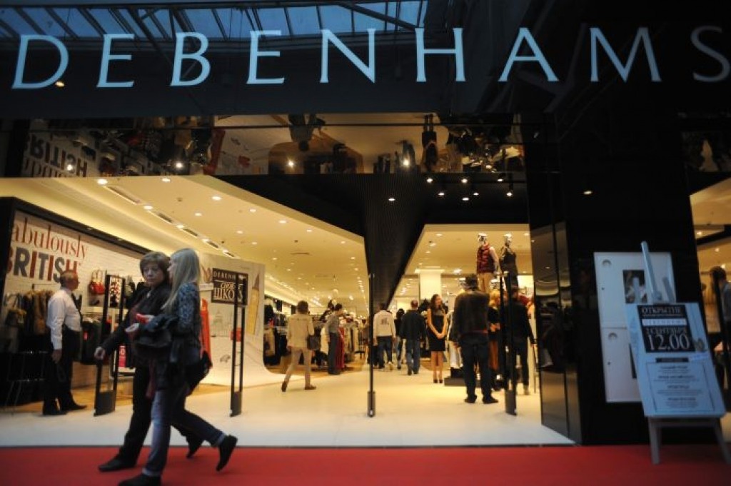 Spicē būs britu universālveikals Debenhams