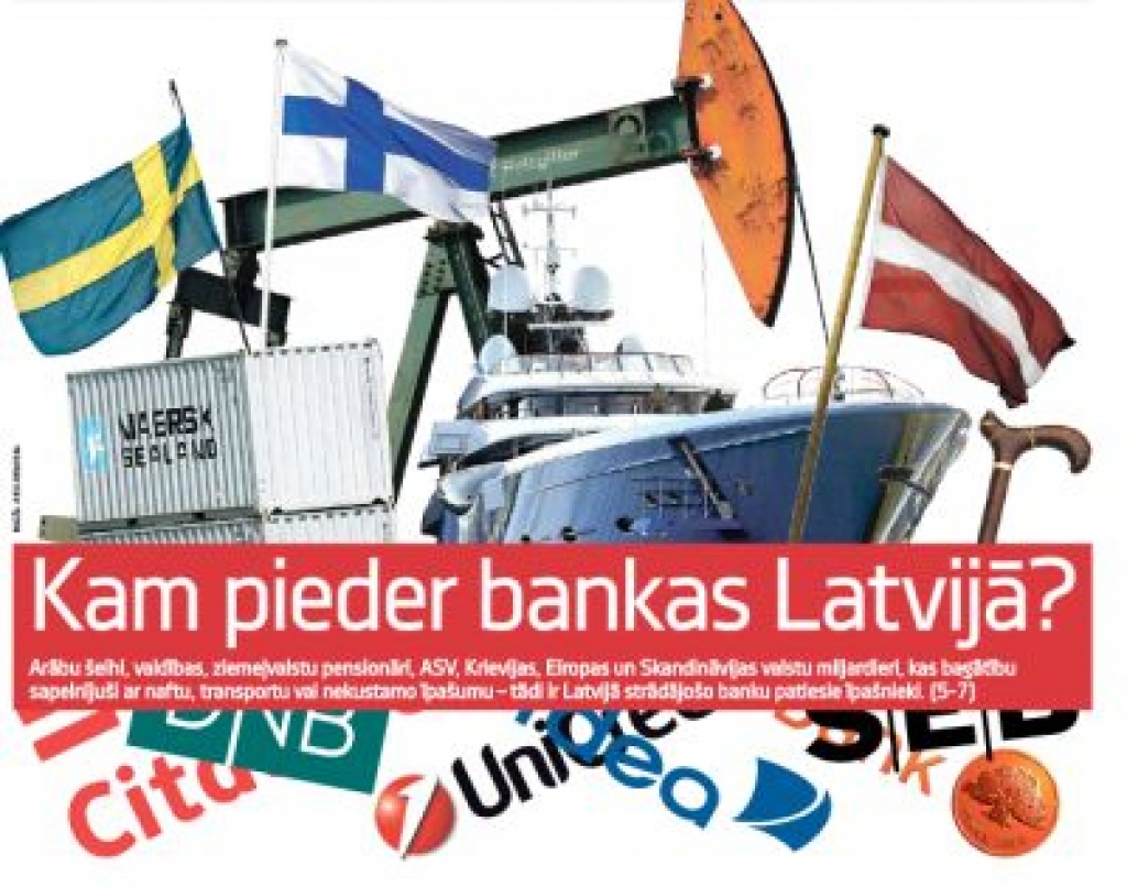 Kam pieder bankas Latvijā?
