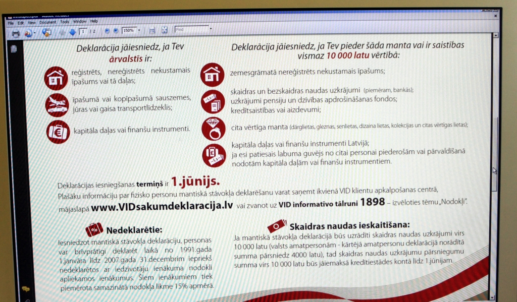 Valsts amatpersonu deklarācijas laikus nav iesniegušas 3289 amatpersonas
