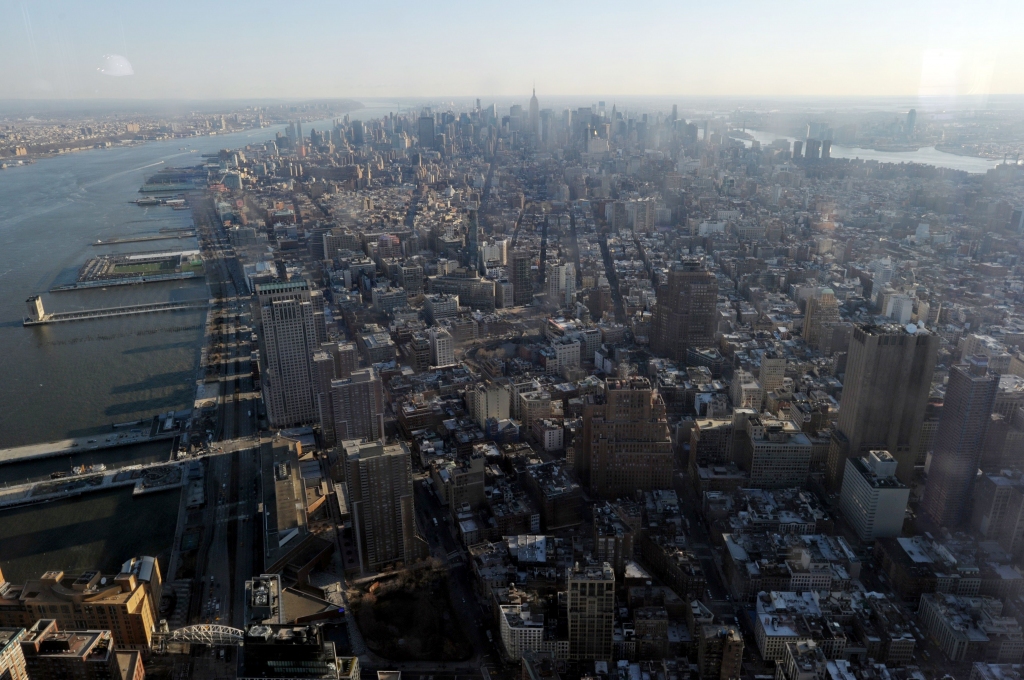 Ņujorkas One World Trade Center 100. stāvā