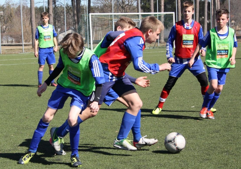Treniņnometnē dodas U-13 talantīgākie futbolisti